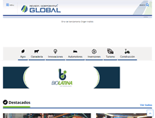 Tablet Screenshot of corporativaglobal.com